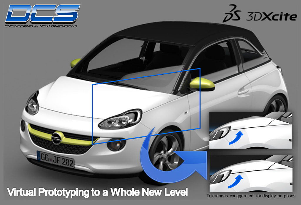 visualization 3DXcite DCS Virtual Prototyping